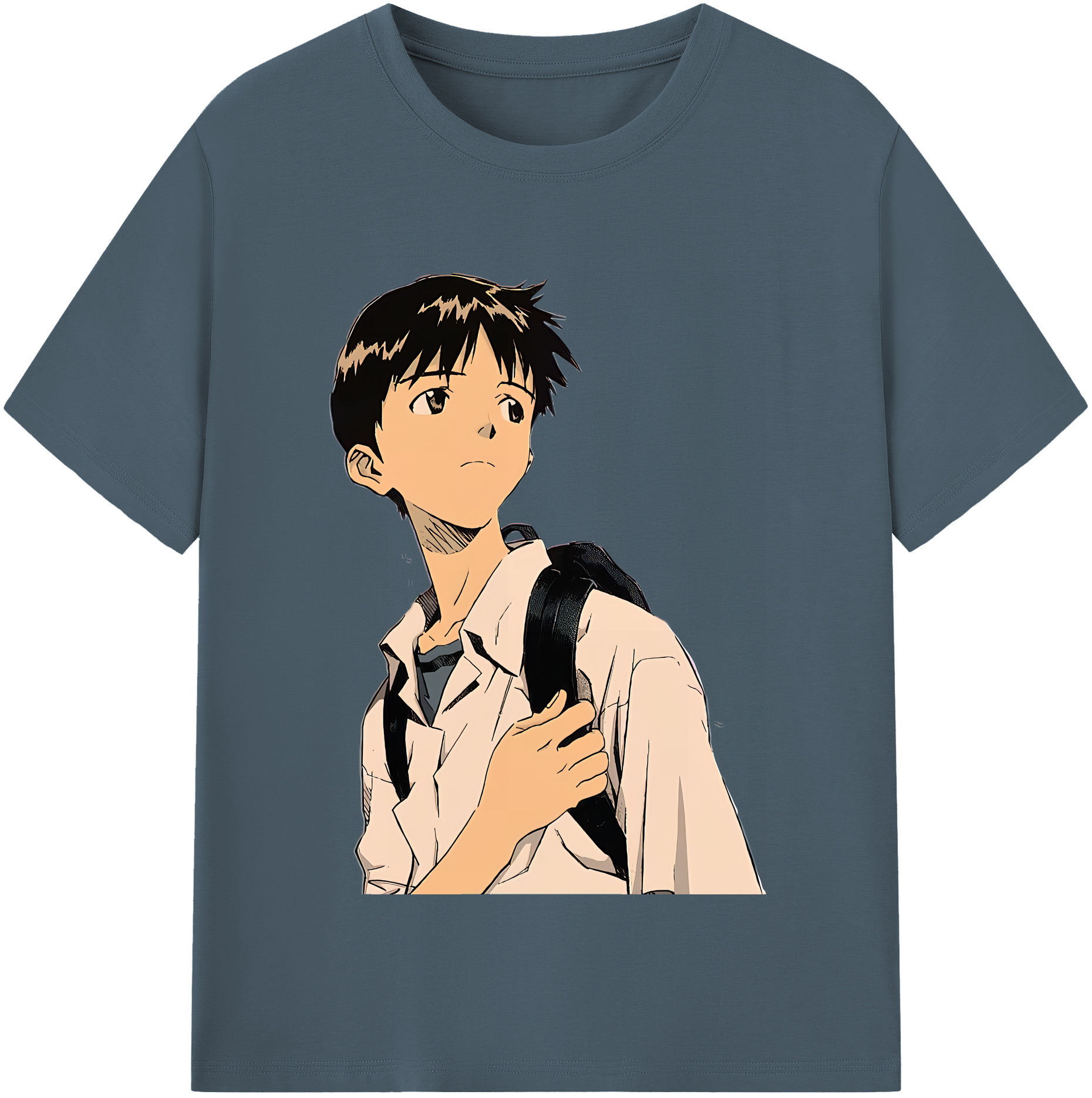 （画像用） EVA 新世紀エヴァンゲリオン 綿100％半袖Tシャツ（フロントプリント）